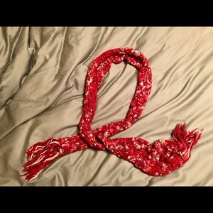 Fossil Cable Knit Scarf